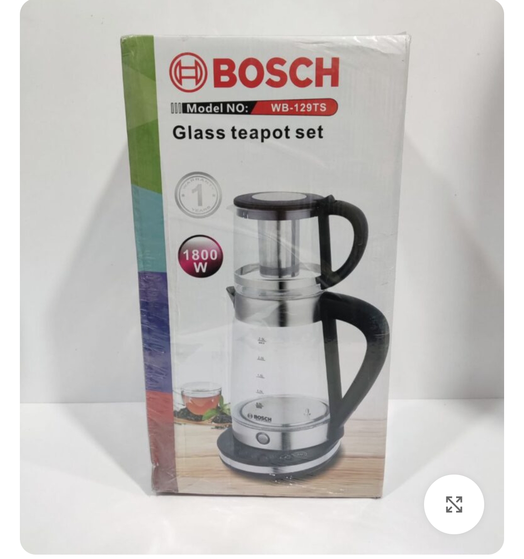 چای‌ساز دوکاره بوش مدل WB_129TS تمام لمسی